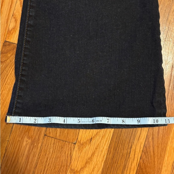 Madewell Dark Indigo Flare Jeans - Picture 9 of 14